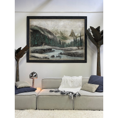 LES ECRINS (200x150cm)